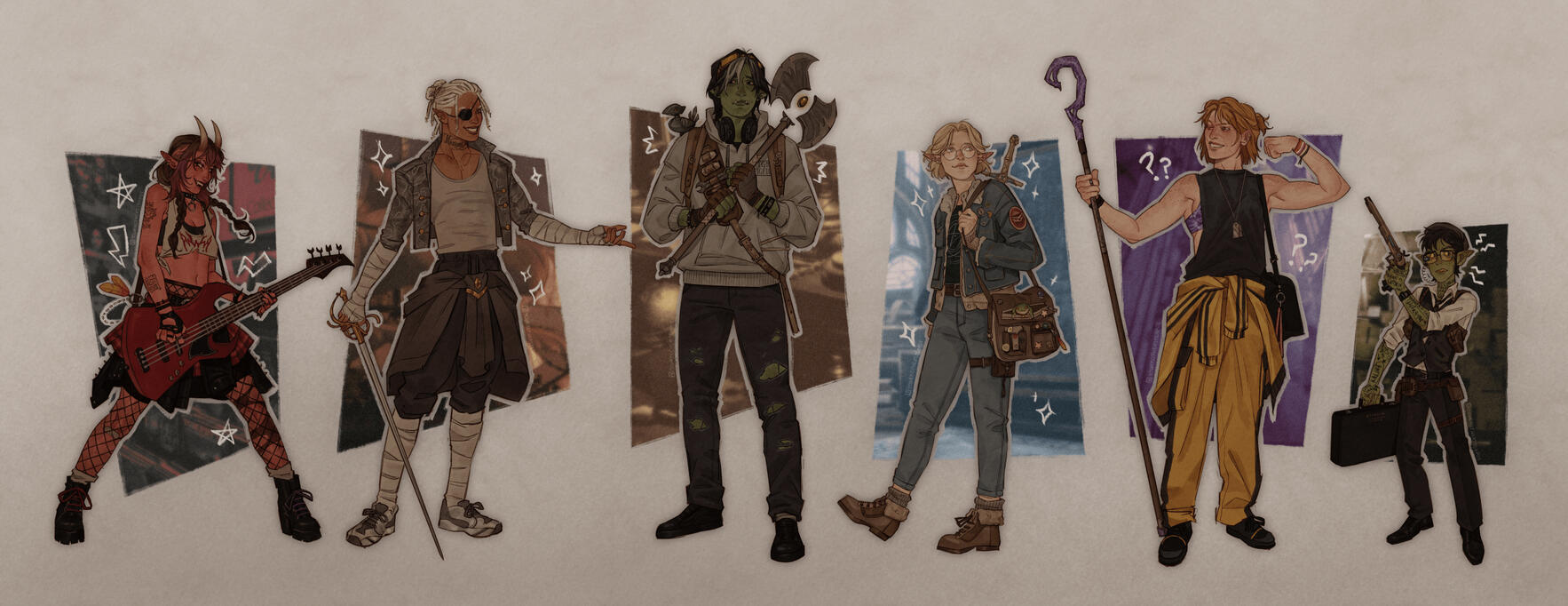 Fantasy High - Intrepid Heroes (Personal Designs)