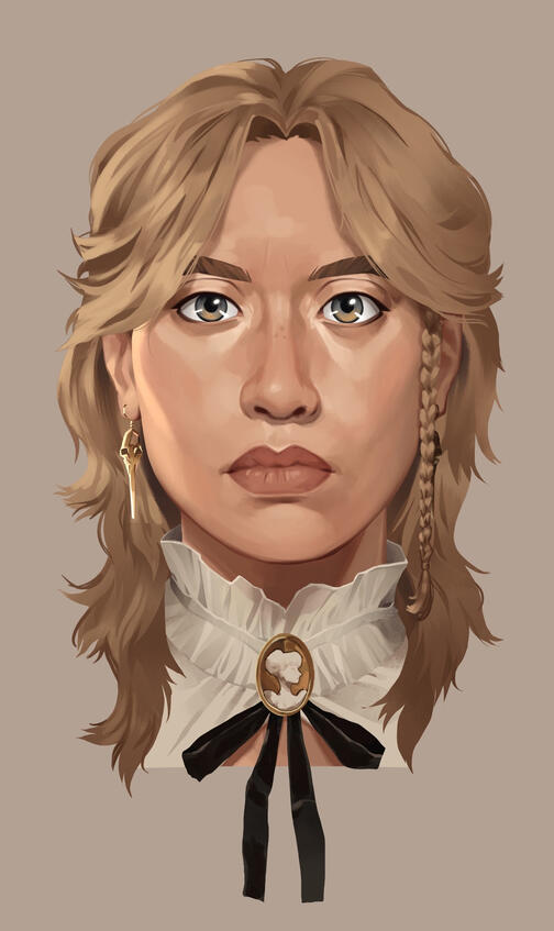 Arcane Study (Self Portrait)